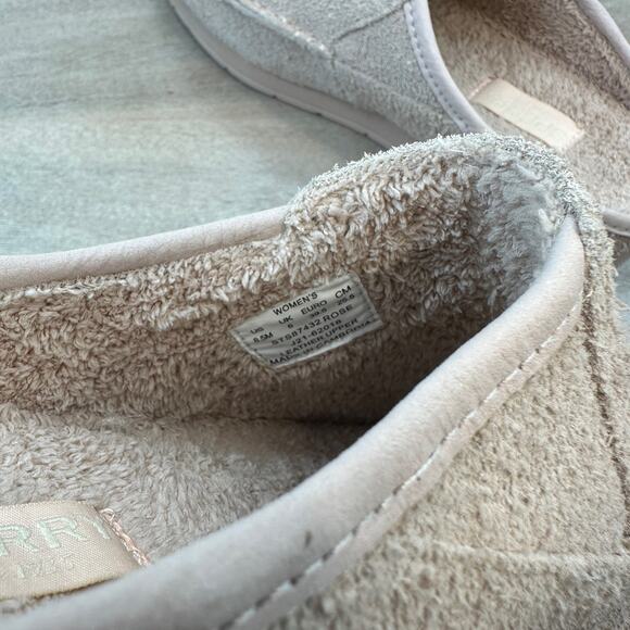 Sperry Top-Sider Moc-Sider Womens Rose Suede Mules Size 8.5 Lined Slippers New - Picture 13 of 13